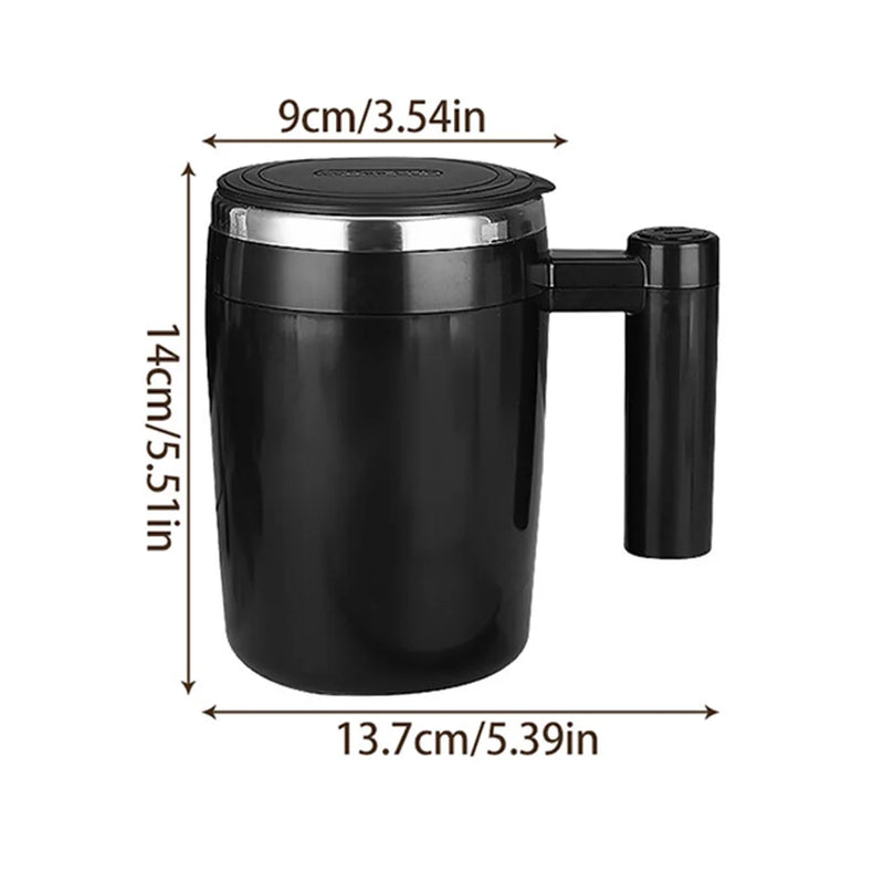 Caneca liquidificadora portátil, automática USB carregável